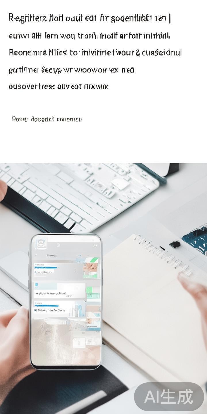 在开始注册之前，确保您的手机或电脑已连接稳定的网络