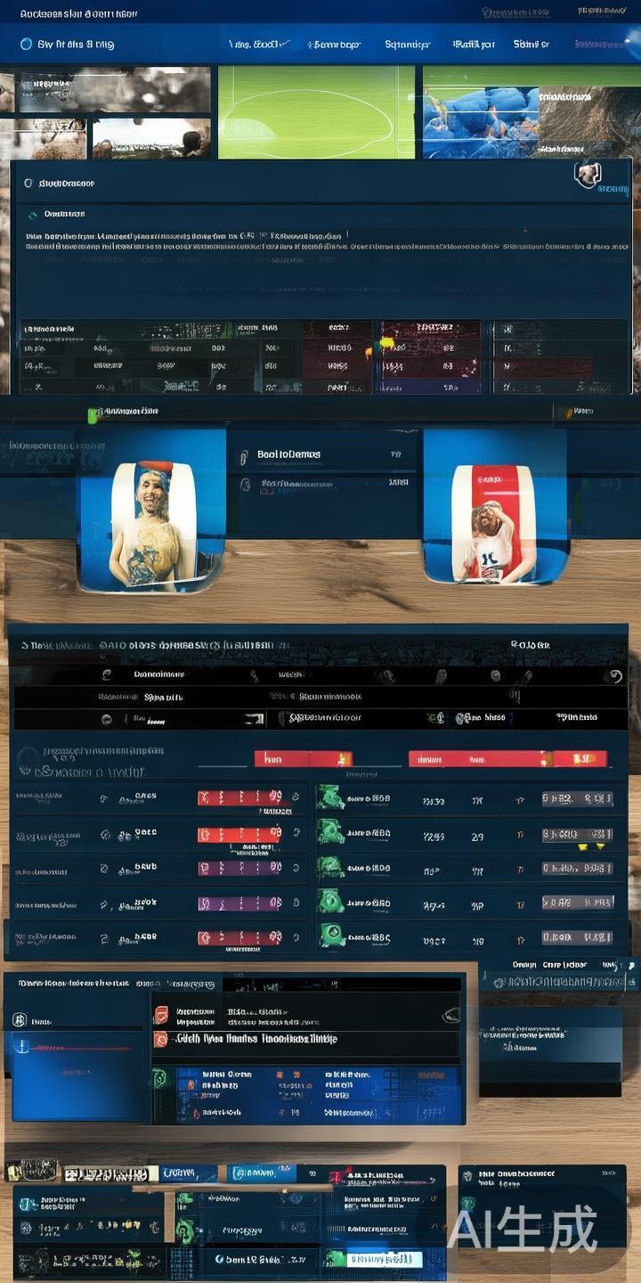 在平台主页面，用户可以通过分类浏览不同的体育赛事。